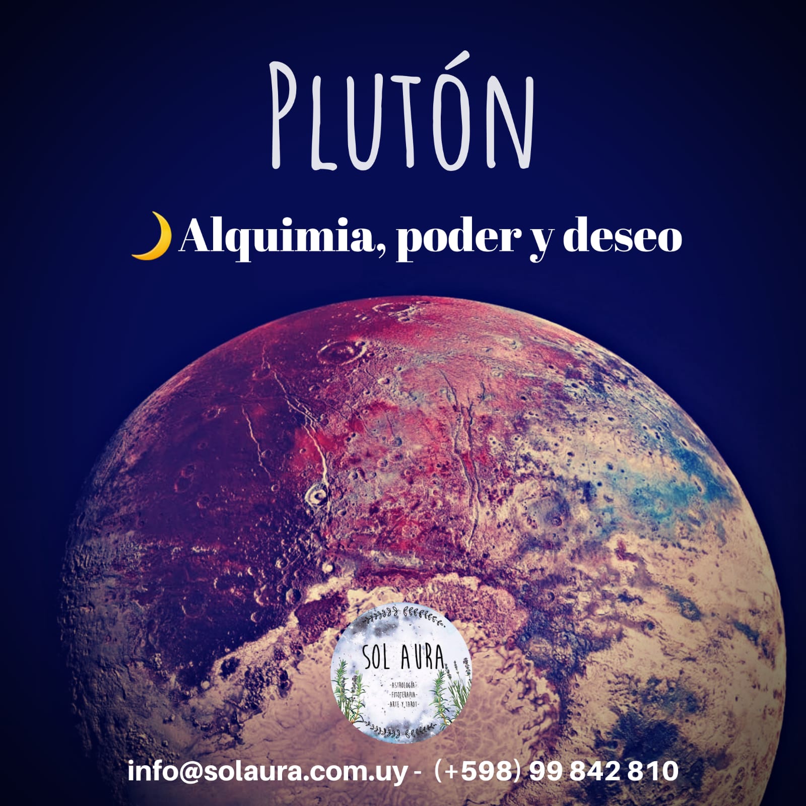 Plutón: alquimia, poder y deseo