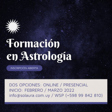 Formación en Astrología 2022