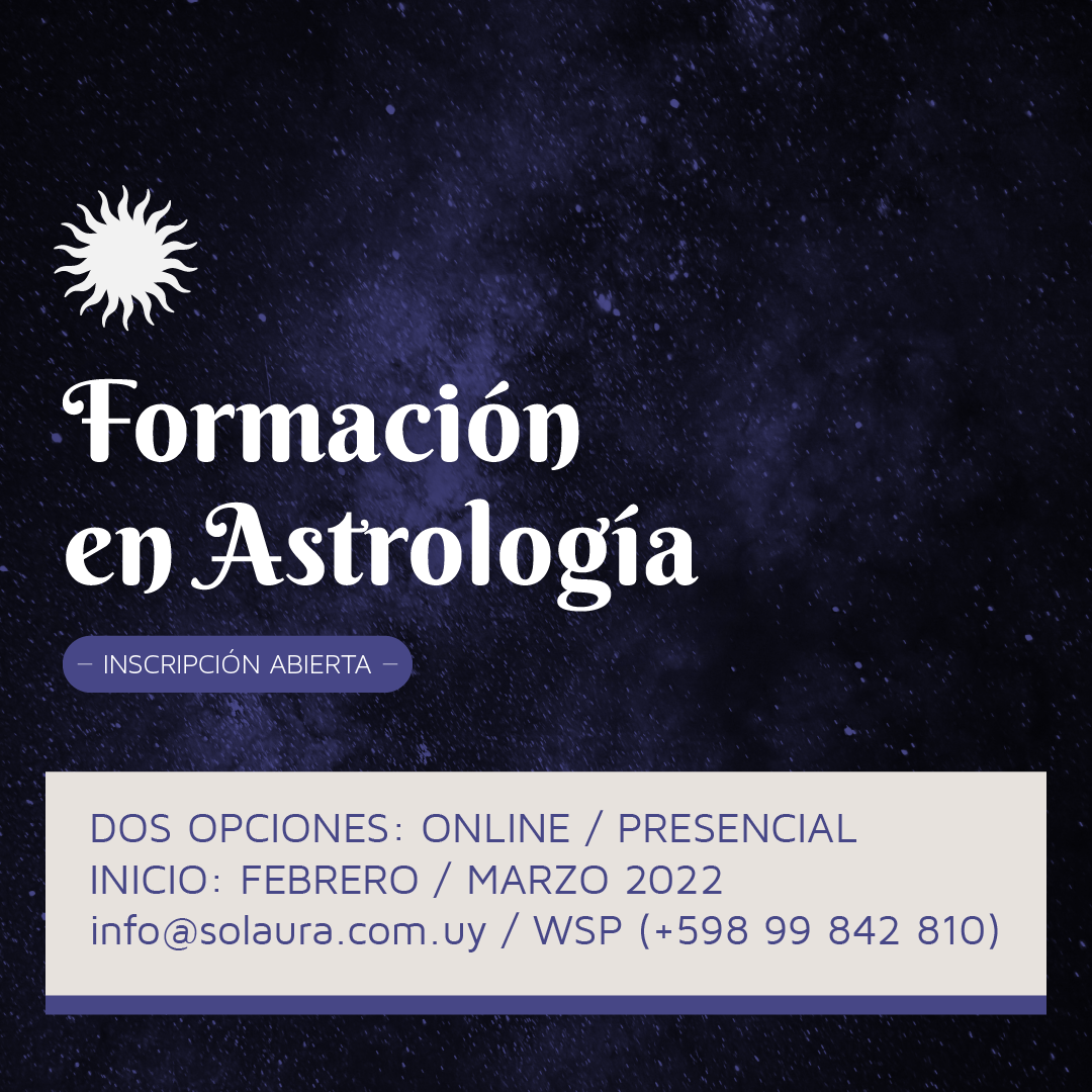 Formación en Astrología 2022