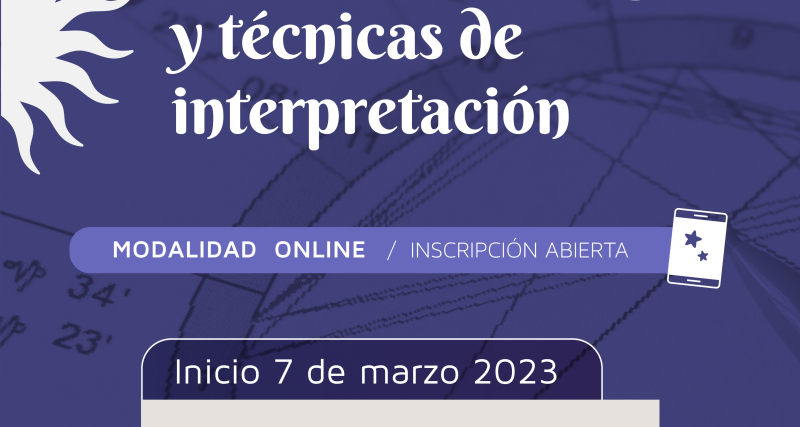 Práctica astrológica y técnicas de interpretación 2023