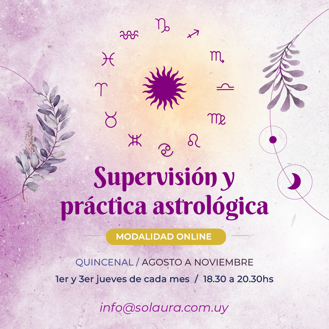 supervisión y práctica astrológica